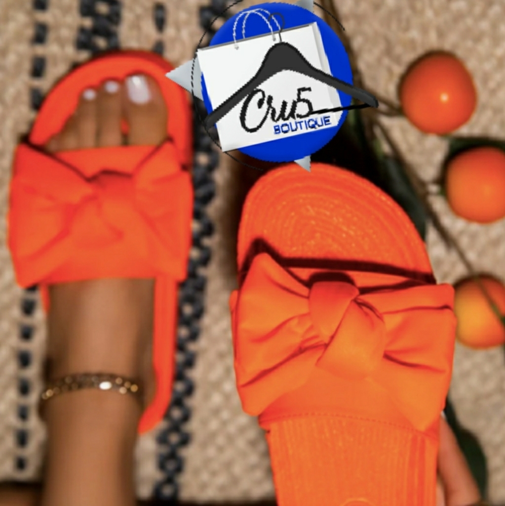 Neon Orange Slides